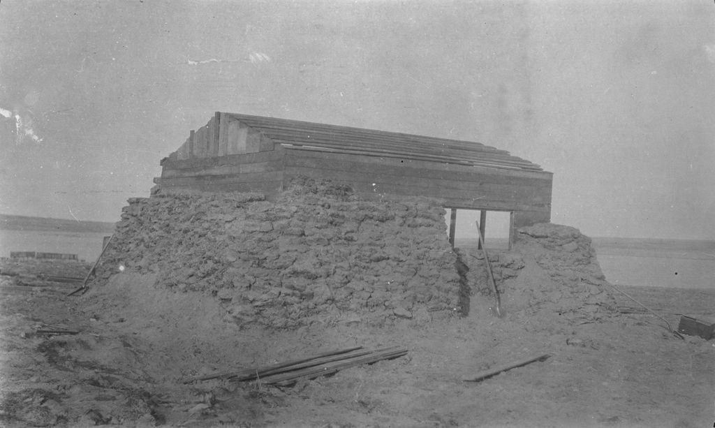 A house under construction